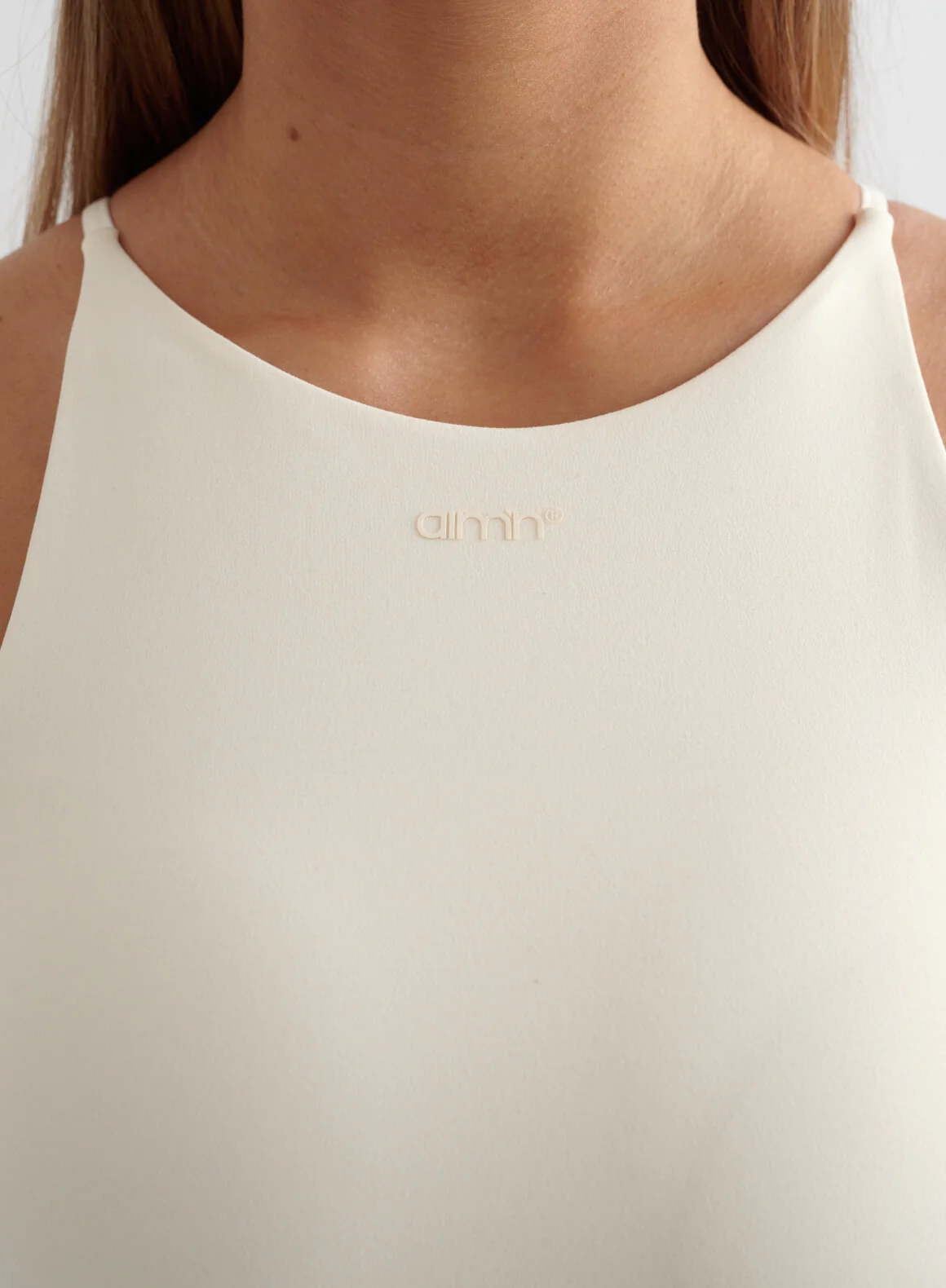 Almond White Sense Halter Bralette - Image 5