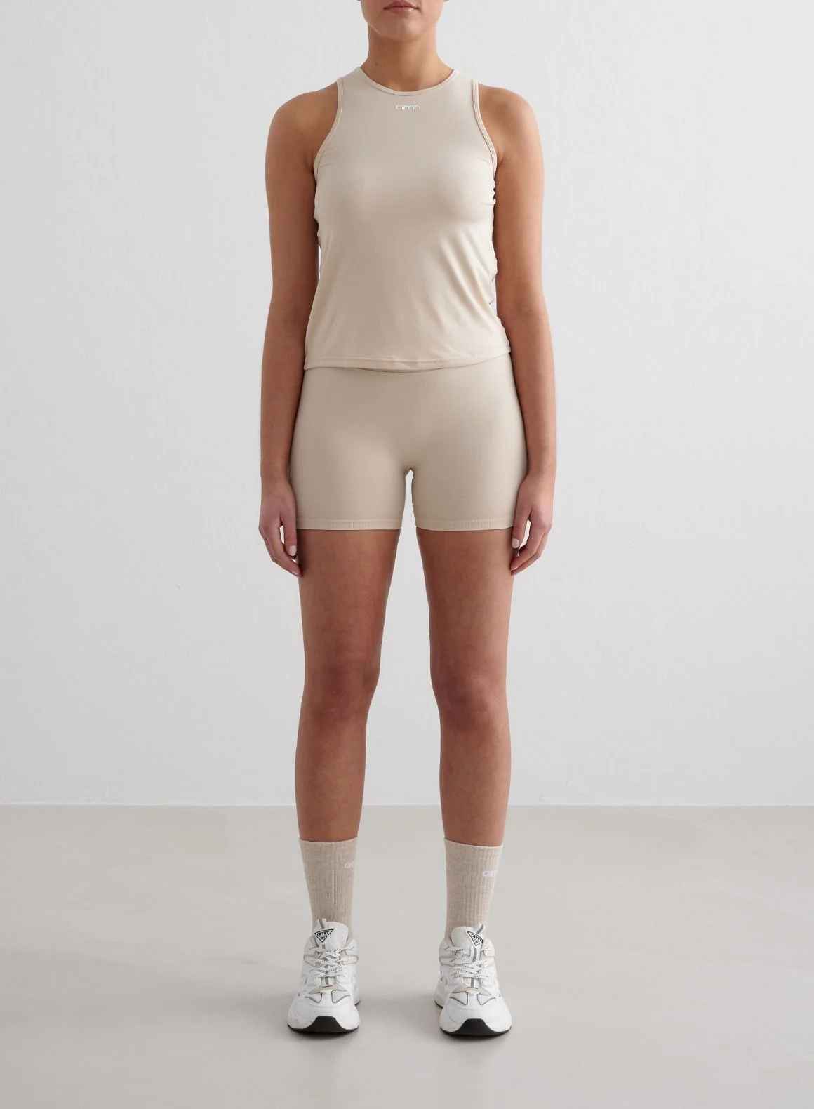 Café Au Lait Soft Basic Singlet - Image 3