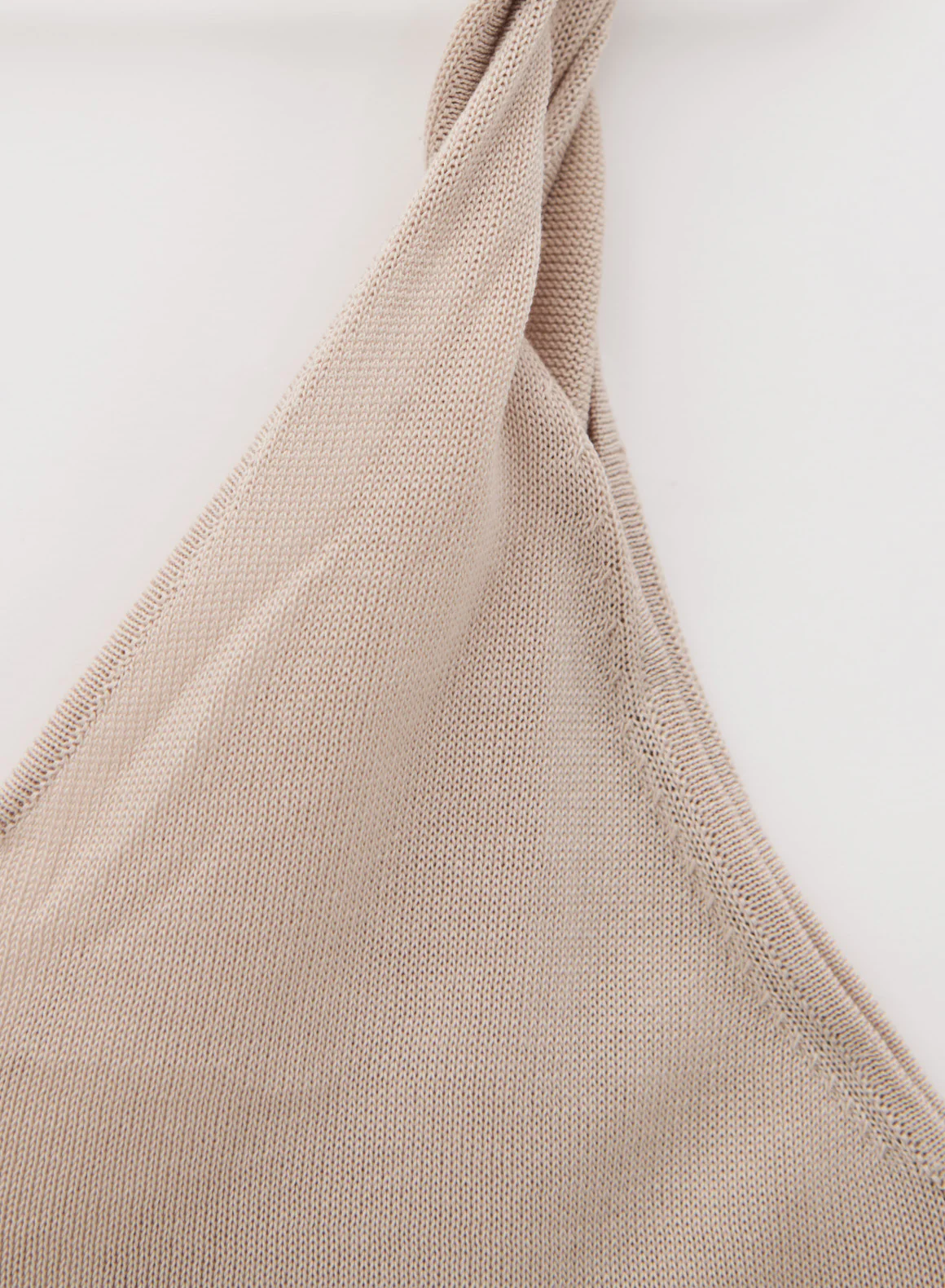 Sand Silk Knit Singlet - Image 6